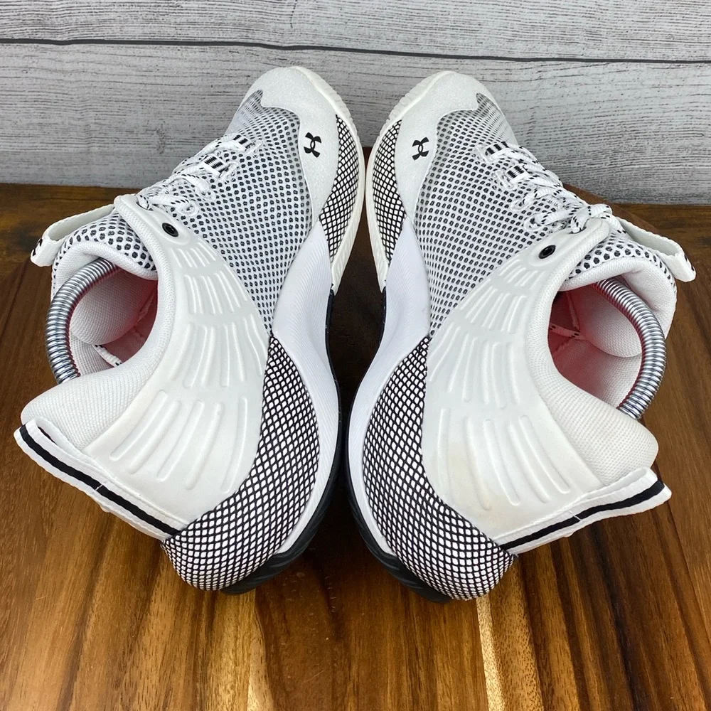 Under Armour HOVR Block City White Black Volleyball Court Shoe Women’s Size 11.5